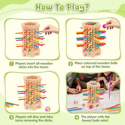 Montessori Game Wooden Board Game