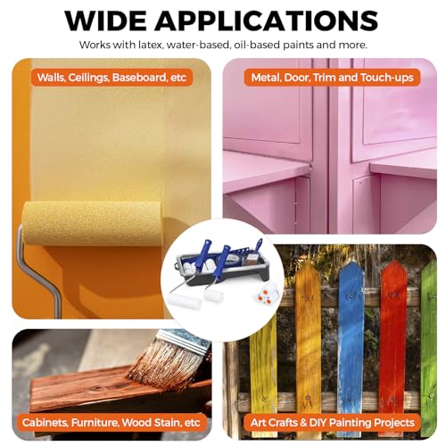 20pcs Small Paint Roller Kit