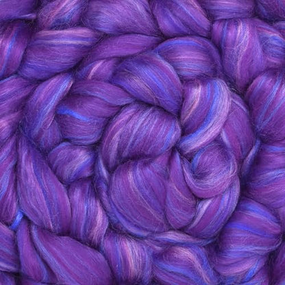 Merino Silk Luxe Tonal Designer Blend. Superfine Merino