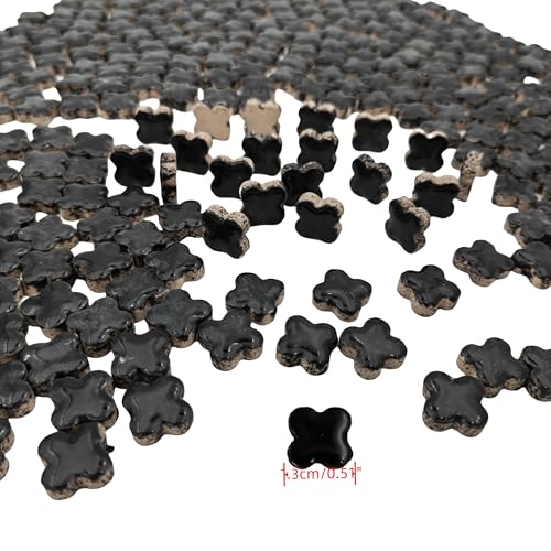 500g 1.1lb Random Color Irregular Ceramics Mosaic Tiles (16 Ounce)