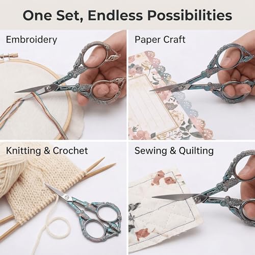 Crochet Scissors with Cover 2 Pack (2 Count)