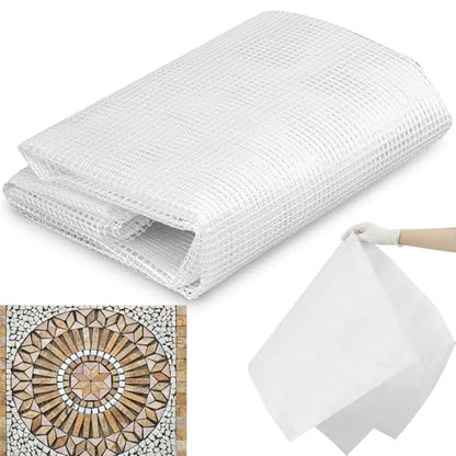 1 Set 36" X 48" Mosaic Mesh Non Sticky for Back Mounted Tile Fiberglass Mosaic Mesh Backing Boast for Tile Installation Supplies Tools