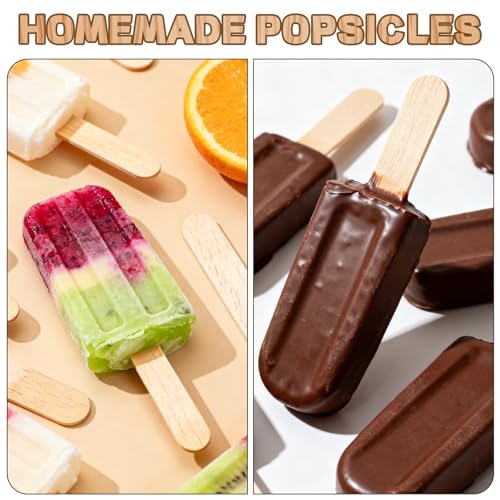 200PCS Popsicle Sticks for Craft (200 Count)