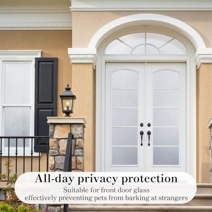 Frosted Glass Window Privacy Film with Tools (25.79 Sq Ft)