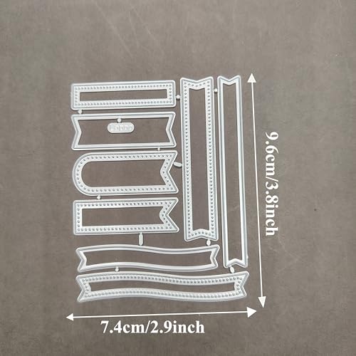 3D Backgrounds Frame Metal Cutting Die for Scrapbooking