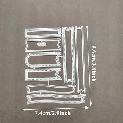 3D Backgrounds Frame Metal Cutting Die for Scrapbooking