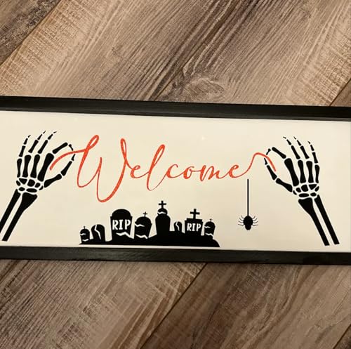 Halloween Stencils for Door Mats Large Halloween Doormat Stencils
