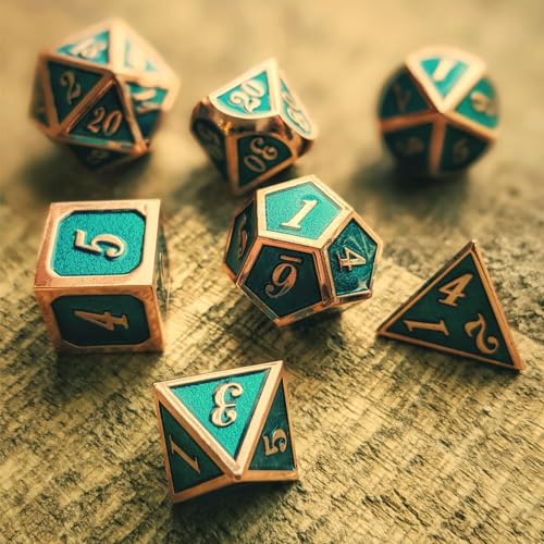 Metal DND Dice Set