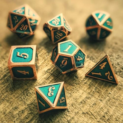 Metal DND Dice Set