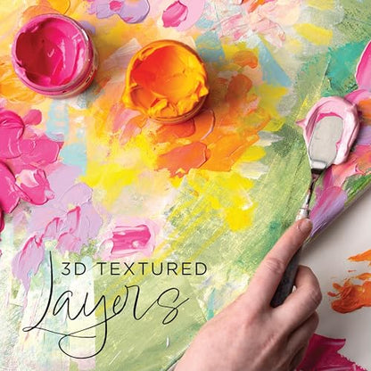 Super Thick Acrylic Paint with a Textured Finish