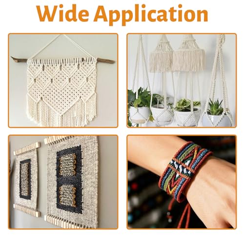 108 Pcs Complete Macrame Supplies with 12×16 Inch Macrame Board