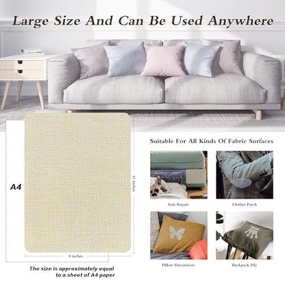 Coarse Linen Repair Patches