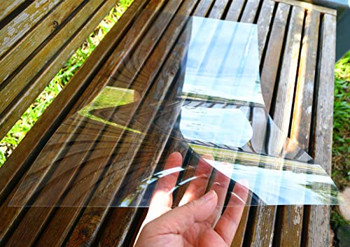 15 Sheets 7.5 mil Acetate Mylar Sheet 12 x 24 inch Transparent PET Blank Stencil Sheet for Cricut (15 Count)