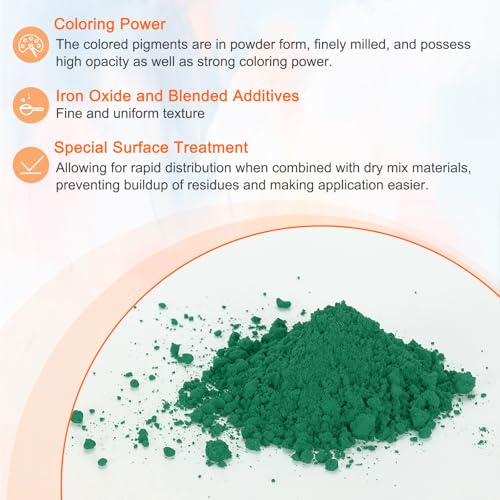 Iron Oxide Powder Concrete Pigment 325 Mesh 3.5oz (28.2 Ounce)
