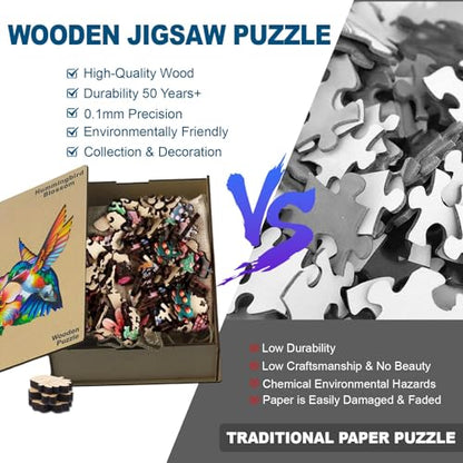 Wooden Puzzles for Adults (300 Count)