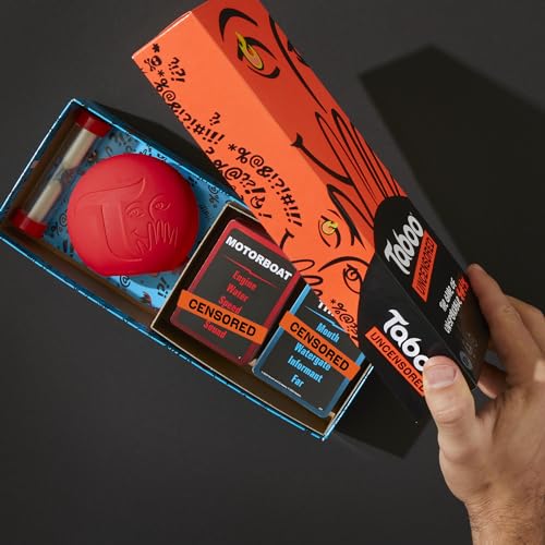 Taboo Uncensored Board Game for Adults Only