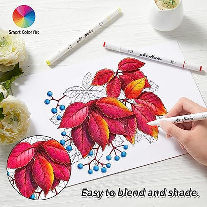 Markers 65 Coloring Markers and 1 Blender (66 Count)
