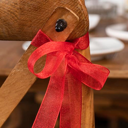 1 Inch Wide Sheer Chiffon Ribbon