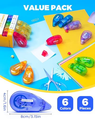 Double Sided Tape Roller for Scrapbooking 12 (12 Count)
