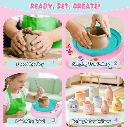 Pottery Wheel for Kids Beginners
