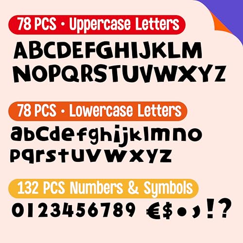 288 PCS Alphabet Combo Set (288 Count)