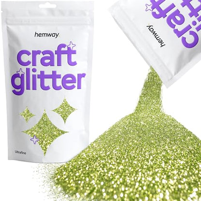 Craft Glitter Olive Green 100g Ultrafine Glitter (3.5 Ounce)