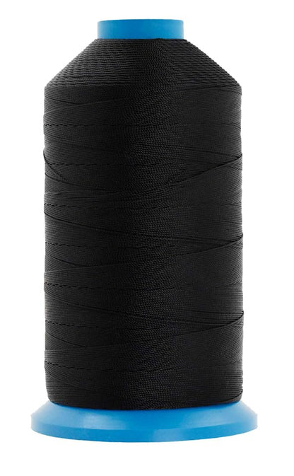 Size 138 420D T135 Black Combo Bonded Nylon Thread (15000 Foot)