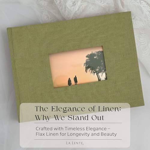 Premium Scrapbook Album with Window and Writing Space