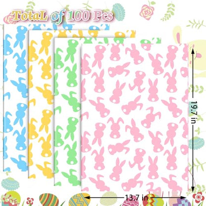 100 Sheets Easter Bunny Tissue Paper (100 Count)