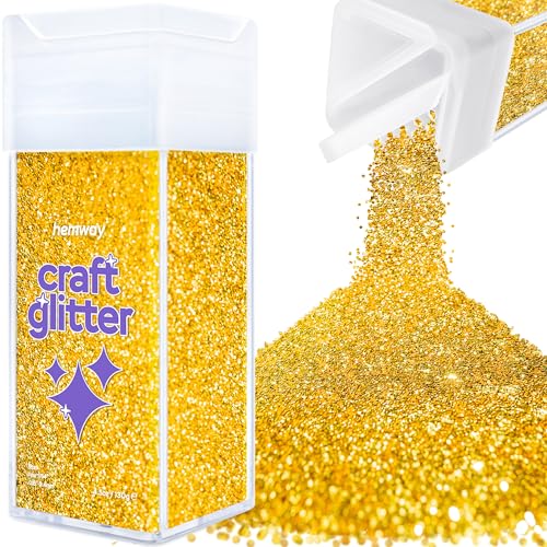Craft Glitter Shaker Gold 130g Fine (3.8 Ounce)