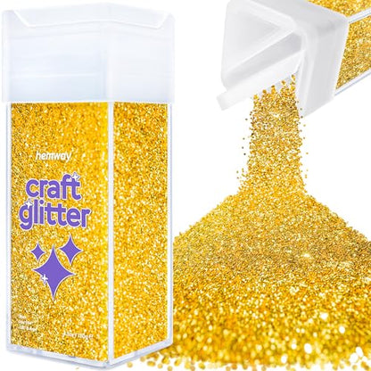 Craft Glitter Shaker Gold 130g Fine (3.8 Ounce)