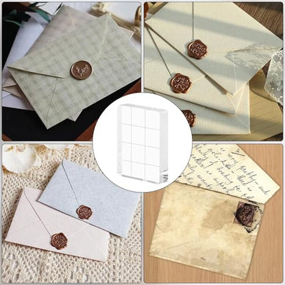 6Pcs Acrylic Stamping Block