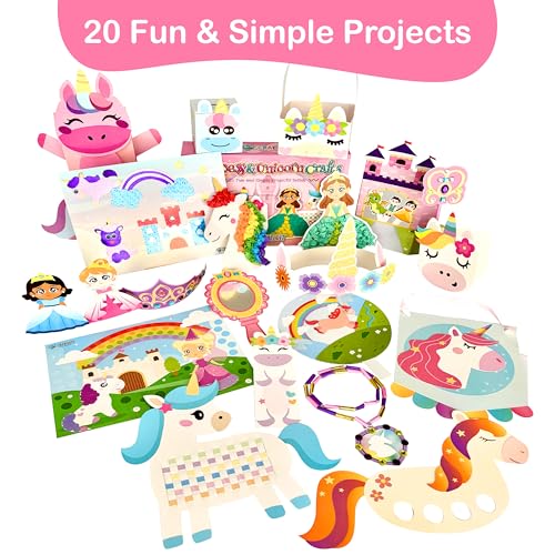 20 Award Winning Princess & Unicorn Crafts for Kids Ages 3