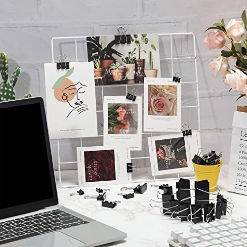 1000 Pcs Binder Clips Bulk Black Metal Clip (1000 Count)