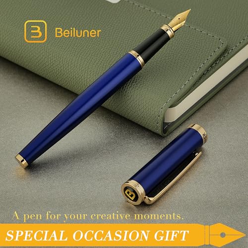 Blue Fountain Pen