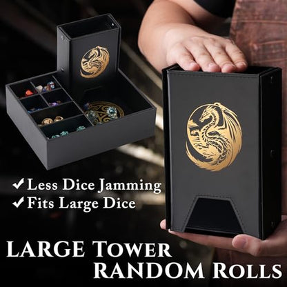 All-in-One Game Roamer - Dice Tray & Tower for DND and RPG