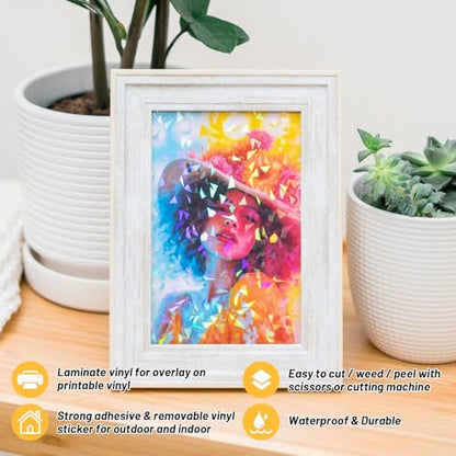Holographic Laminate Sheets Waterproof Laminating Sheets