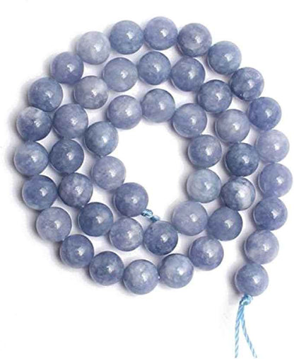 35pcs Adabele Natural Opaque Tanzanite Quartz Healing Gemstone 10mm Round Loose Beads Gem Stone Spacer for DIY Craft Jewelry Making GH1-10
