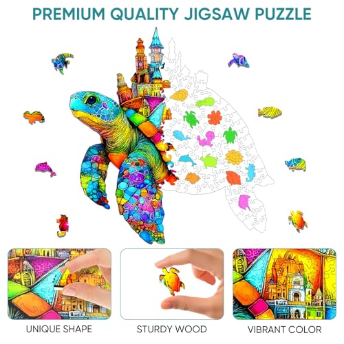 Sea Turtle Wooden Puzzle