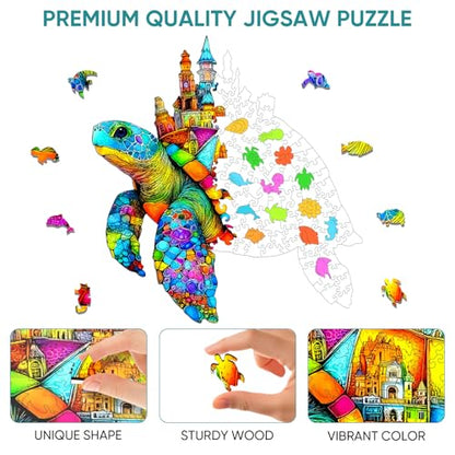 Sea Turtle Wooden Puzzle