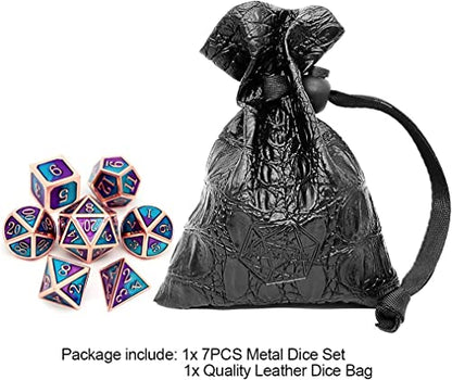 Metal DND Dice Set