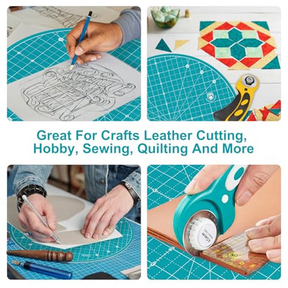 13"x13" Round Rotating Cutting Mat