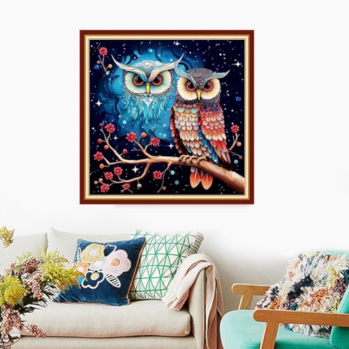 Stamped Cross Stitch Kits Full Range of Embroidery Needlework Starter Kits for Beginners Adults 11CT Embroidery Patterns Art Crafts DIY Needlepoint Kits