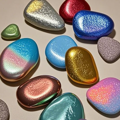 Shimmer Metallic Acrylic Paint Chalk Paste 1.7oz