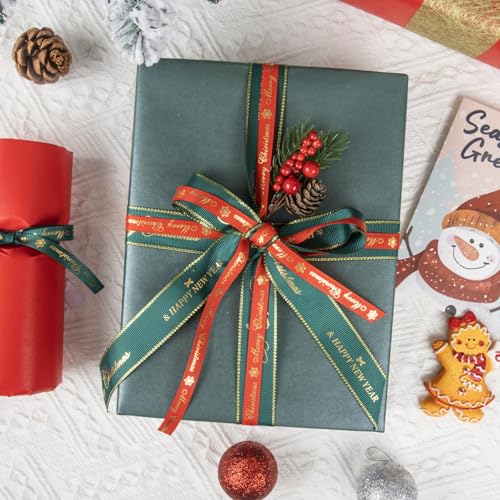 Dark Green Matte Wrapping Paper (3 Count)