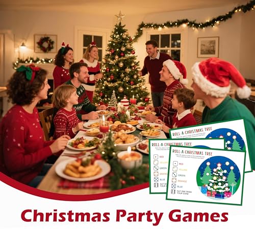 Roll A Christmas Tree Dice Game (25 Count)