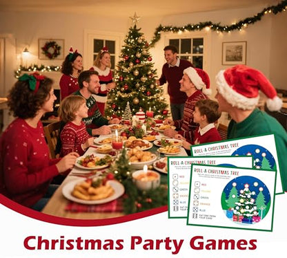 Roll A Christmas Tree Dice Game (25 Count)
