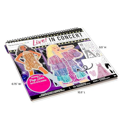 Live! in Concert Sticker Stylist Fashion Set (600 Count)