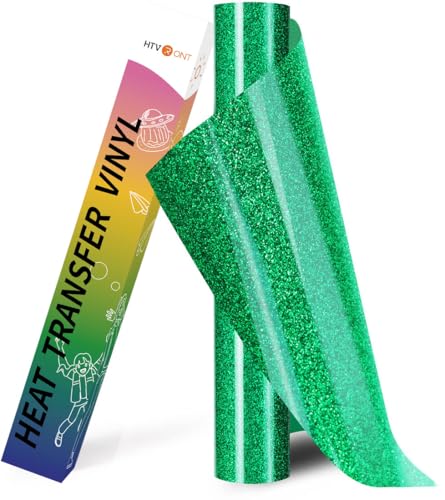 Green Glitter HTV Vinyl