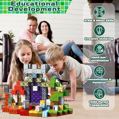 200PCS Magnetic Blocks